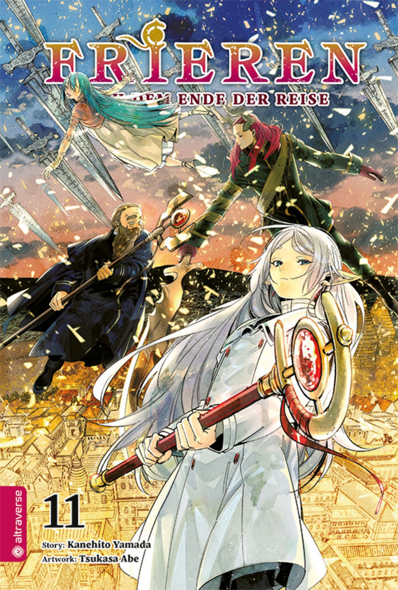 Kanehito Yamada (山田 鐘人), Tsukasa Abe (ツカサ アベ): Frieren - Nach dem Ende der Reise 11 (Paperback, Deutsch language, 2024, Altraverse GmbH)