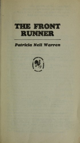 Patricia Nell Warren: The Front Runner (Paperback, 1979, Bantam Books, Bantam Press)