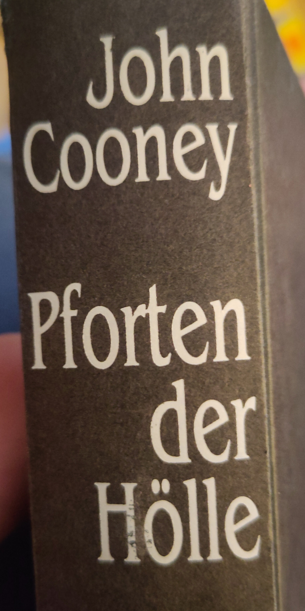 John Cooney: Pforten der Hölle (Hardcover, german language, Eichborn)