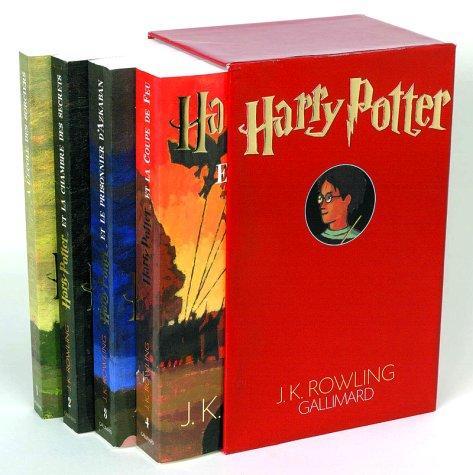 J.K. Rowling: Harry Potter, coffret 4 volumes (French language, 2000)